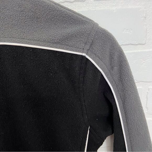 Nhl Les Canadiens CH hockey kids fleece medium Official Hockey league black grey - Picture 2 of 10